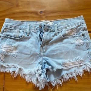 ABERCROMBIE & FITCH jean short